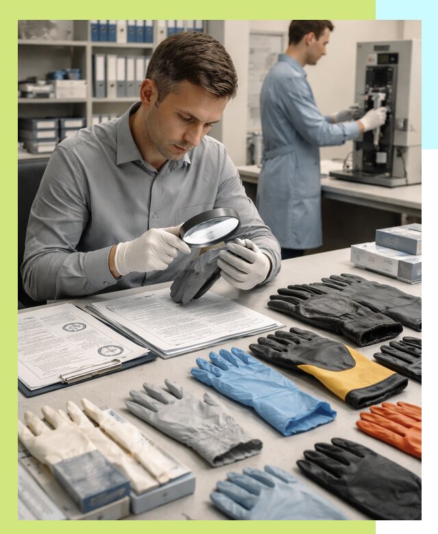 Сертификация перчаток и средств защиты продукции в Кирове