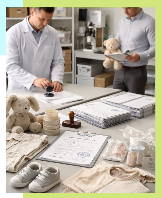 Сертификация детских товаров в Кирове от 15248 р. | Алешин-Кро