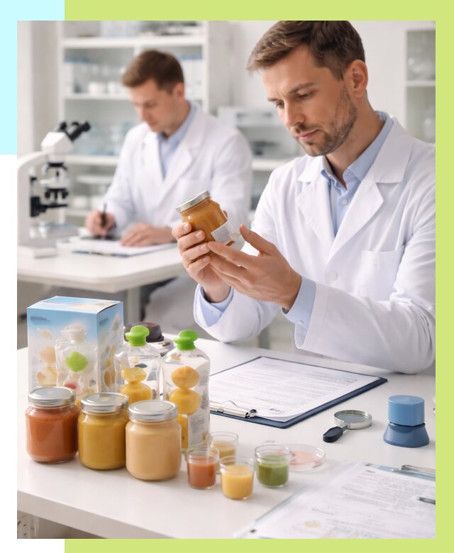 Сертификация детского питания в Кирове от 30495 р. | Алешин-Кро