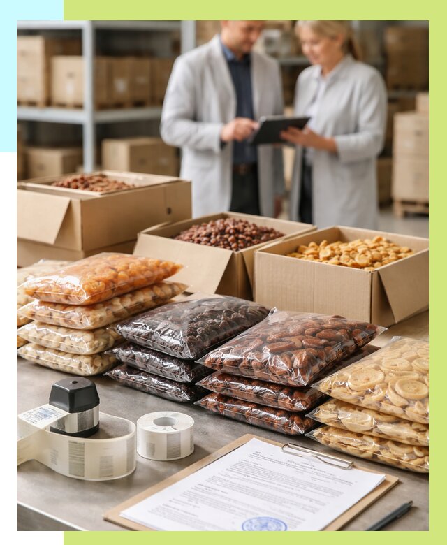 Сертификация сухофруктов в Кирове от 12198 р. | Алешин-Кро под ключ