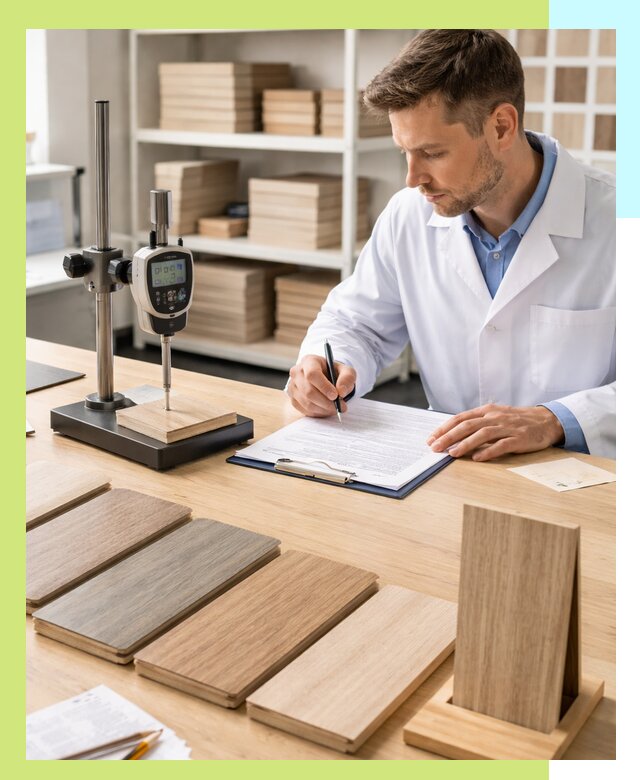 Сертификация ламината с испытаниями и оформлением документов в Кирове