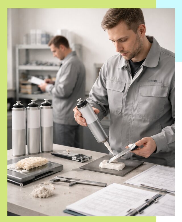 Сертификация монтажной пены и соответствие стандартам в Кирове