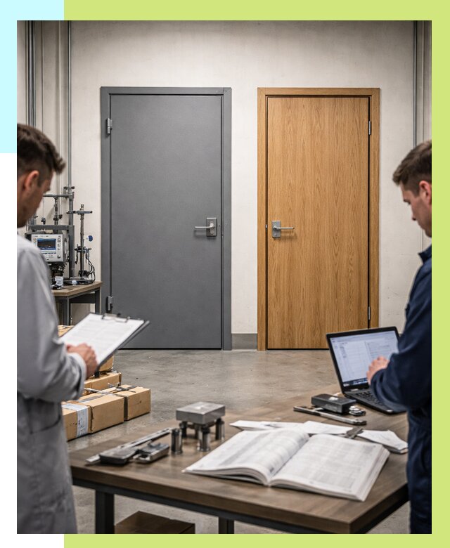 Сертификация дверей в Кирове от 8132 р. под ключ | Алешин-Кро