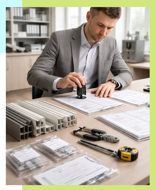 Сертификация ПВХ продукции в Кирове от 8640 р., Алешин-Кро