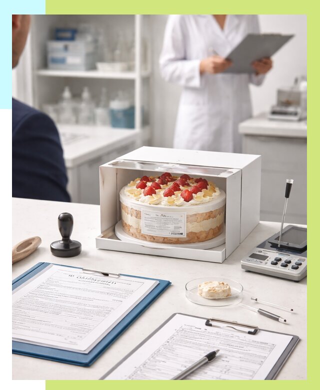 Сертификация тортов в Кирове от 9149 р. заказать | Алешин-Кро