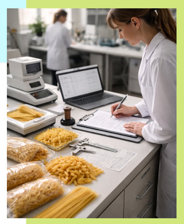 Сертификация макаронных изделий в Кирове от 15248 р. | Алешин-Кро
