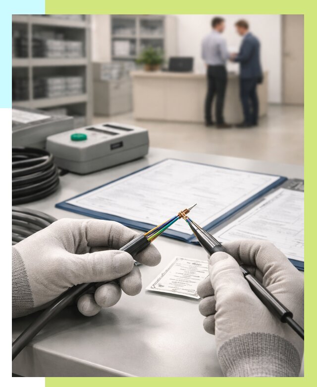 Сертификация провода в Кирове от 18297 р. в Алешин-Кро