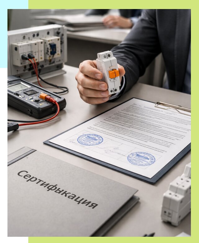 Сертификация выключателей под ключ в Кирове от 15248 р. | Алешин-Кро