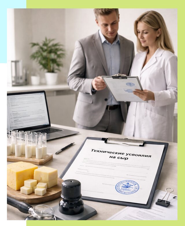 ТУ на сыры в Кирове срочно от 12198 р. — оформление | Алешин-Кро