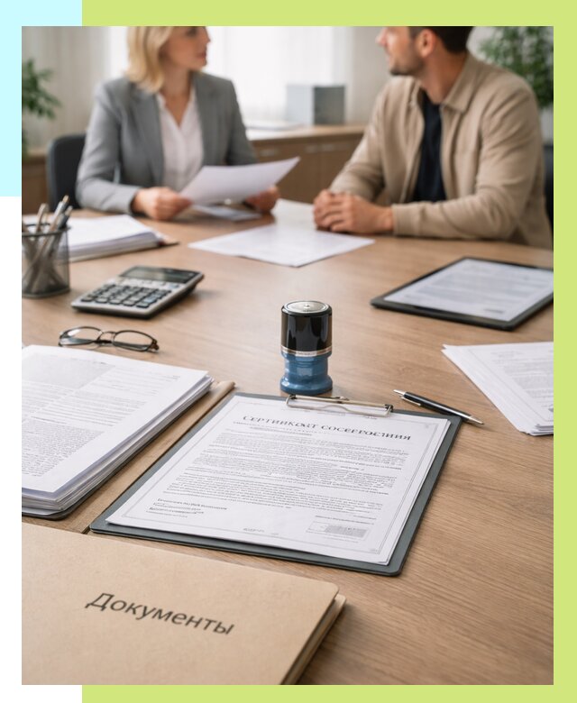 Сертификат соответствия на продукцию в Кирове от 15248 р.|Алешин-Кро