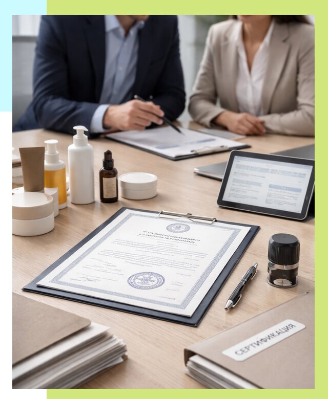 Сертификат на товар в Кирове от 7624 р. быстро | Алешин-Кро