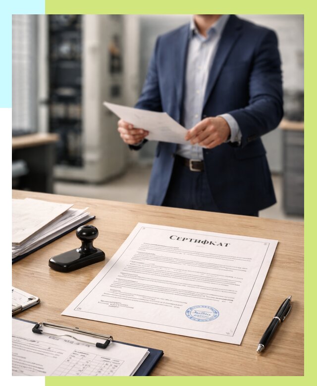 Сертификат на оборудование в Кирове от 15248 р. | Алешин-Кро