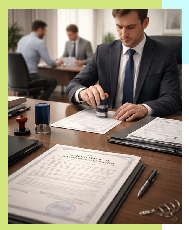 Оформление свидетельства о государственной регистрации в Кирове