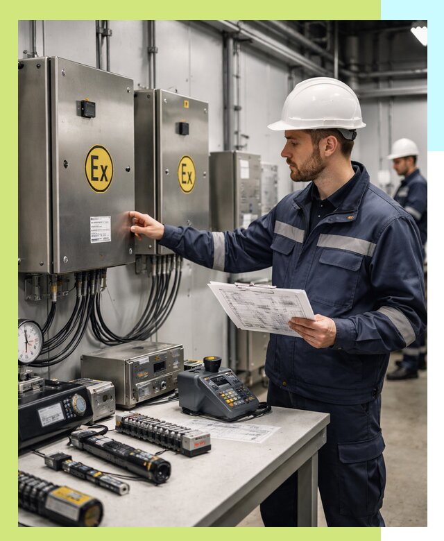 Сертификат взрывозащиты промышленного оборудования в Кирове