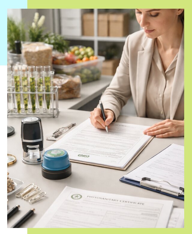 Фитосанитарный сертификат оформить в Кирове от 4574 р. | Алешин-Кро