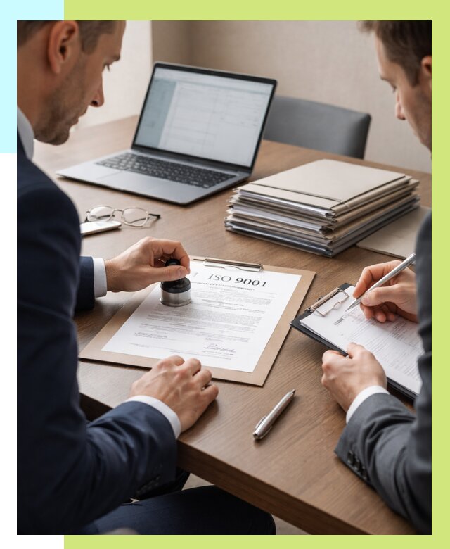 Сертификат ISO 9001 в Кирове купить от 81320 р. | Алешин-Кро