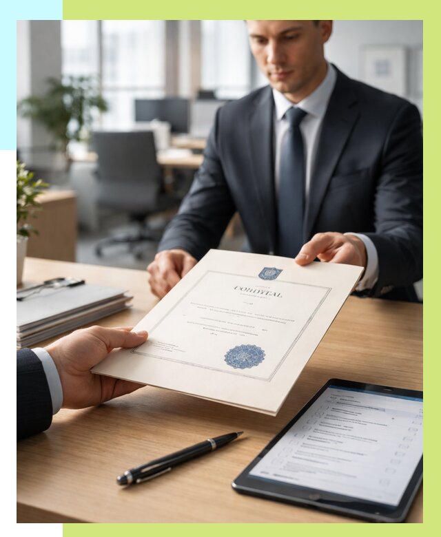 Сертификат ISO 30301 в Кирове от 35578 р. | Алешин-Кро - под ключ