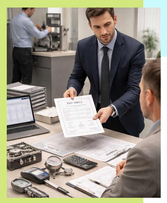 Выдача сертификата ISO 10012 по требованиям метрологии в Кирове
